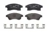 Гальмівні колодки дискові BREMBO P59 076X (фото 1)