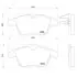 Тормозные колодки дисковые BREMBO P61 106 (фото 2)
