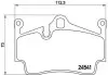 Гальмівні колодки дискові BREMBO P65 028 (фото 1)
