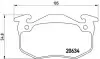 Гальмівні колодки дискові BREMBO P68 020 (фото 1)
