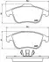 Гальмівні колодки дискові BREMBO P68 045 (фото 1)