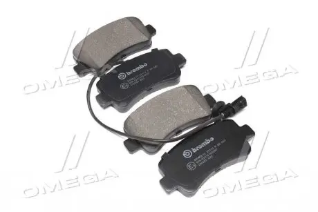 Колодка гальм. диск. OPEL MOVANO/RENAULT MASTER 04/10- задн. BREMBO P68 063
