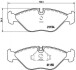 Тормозные колодки дисковые BREMBO P71 005 (фото 1)