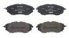 Комплект тормозных колодок из 4 шт. дисков BREMBO P78 017X (фото 2)