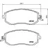 Тормозные колодки дисковые BREMBO P78 021 (фото 2)