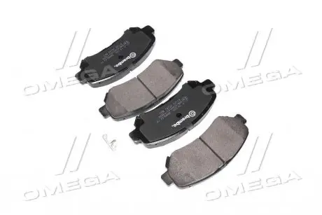 Колодка тормозов. диск. NISSAN QASHQAI, передн. (выр-во) BREMBO P 79 028