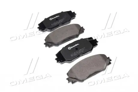 Колодка тормозов. диск. TOYOTA RAV 4 передн. (выр-во) BREMBO P83 071