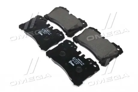 Колодка тормозов. диск. LEXUS LS IV 460, 460 AWD, 600 H 04/06 – передн. (выр-во) BREMBO P83 075