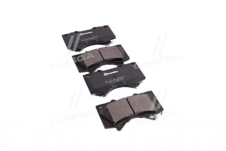 Колодка гальм. диск. TOYOTA LAND CRUISER 200 4.5D/4.7/5.7 08 - передн. BREMBO P83 107