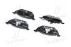 Колодка тормозов. диск. AUDI A3, SEAT CORDOBA, SKODA, VW передн. (выр-во) BREMBO P85 041 (фото 3)
