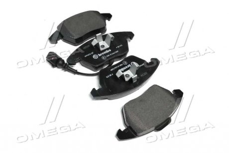 Колодка тормозов. диск. AUDI A3, SEAT, SKODA, VW передн. (выр-во) BREMBO P 85 075