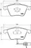 Гальмівні колодки дискові BREMBO P85 097 (фото 1)