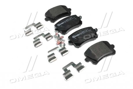 Колодка гальм. диск. AUDI Q3, VW PASSAT, TIGUAN задн. BREMBO P 85 109