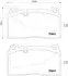 Тормозные колодки дисковые BREMBO P85 123 (фото 1)