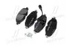 Колодка тормозов. диск. SKODA OCTAVIA 1.2-2.0TDI 2012, VW GOLF VII 1.2-2.0TDI 2012 - передн. (выр-во B BREMBO P85 126 (фото 3)