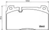 Тормозные колодки дисковые BREMBO P85 133 (фото 1)