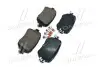 Колодка гальм. диск. SKODA OCTAVIA 1.8 2.0 2012-,SEAT LEON 2012- задн. BREMBO P85 135 (фото 2)
