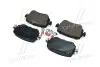 Колодка гальм. диск. SKODA OCTAVIA 1.8 2.0 2012-,SEAT LEON 2012- задн. BREMBO P85 135 (фото 3)