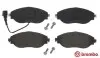 Тормозные колодки дисковые BREMBO P85 144 (фото 1)
