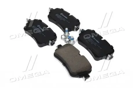 Колодка тормозов. диск. AUDI A6, A7, Q8, Q8 задн. (выр-во) BREMBO P 85 161