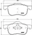Гальмівні колодки дискові BREMBO P86 020 (фото 1)