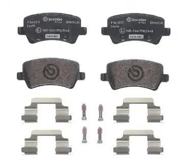 Тормозные колодки дисковые BREMBO P86 021X