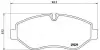 Тормозные колодки дисковые BREMBO PA6 026 (фото 1)