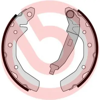 Тормозные колодки барабанные BREMBO S10 517