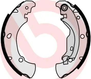 Тормозные колодки барабанные BREMBO S23 519