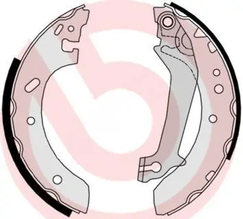 Гальмівні колодки барабанні BREMBO S24 526