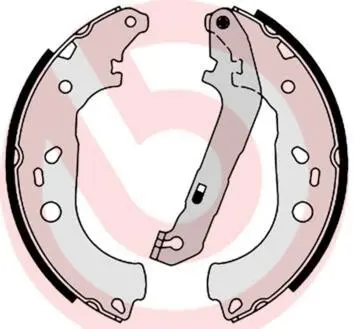 Гальмівні колодки барабанні BREMBO S24 534