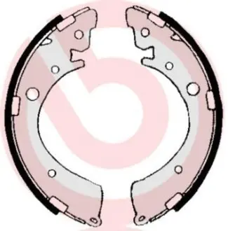 Тормозные колодки барабанные BREMBO S28 506