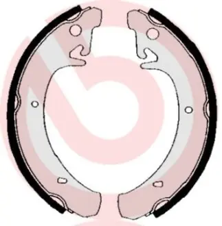Тормозные колодки барабаны BREMBO S41503