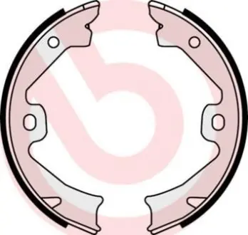 Тормозные колодки барабанные BREMBO S52 509