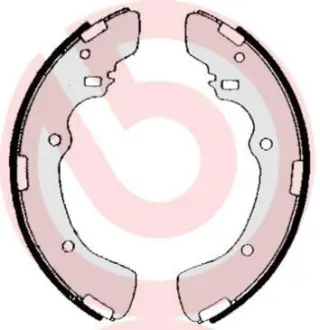 Гальмівні колодки барабанні BREMBO S54 511