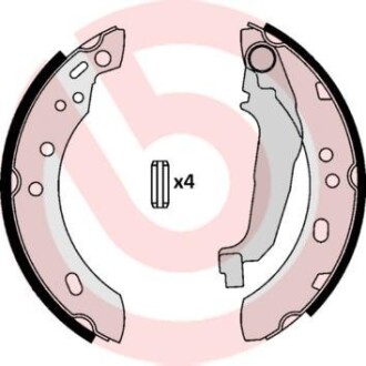 Гальмівні колодки. BREMBO S56 507