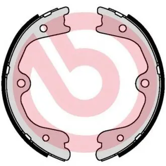 Гальмівні колодки барабанні BREMBO S56 552