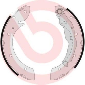 Гальмівні колодки барабанні BREMBO S68 521