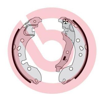 Тормозные колодки барабанные BREMBO S68 548