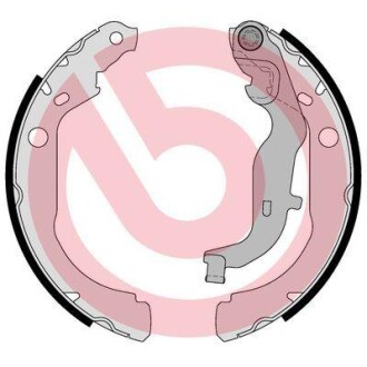 Гальмівні колодки барабанні BREMBO S68 549