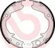 Тормозные колодки барабанные BREMBO S78 508 (фото 1)