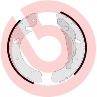 Гальмівні колодки барабанні BREMBO S83 507