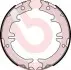 Тормозные колодки барабанные BREMBO S83 542 (фото 1)