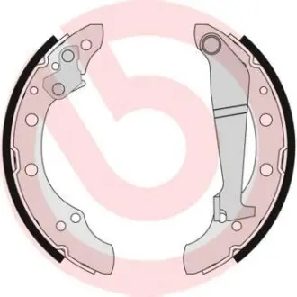 Тормозные колодки барабанные BREMBO S85 508