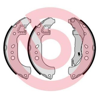 Тормозные колодки барабанные BREMBO S85 543