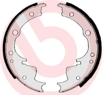 Гальмівні колодки барабанні BREMBO SA6 501