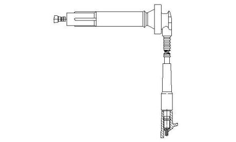 A_Провід високовольтний SUBARU Forester/Impreza/Legacy/Outback "2,0-2,5(3-цил) "98-05 компл 3А00/162 BREMI 3A59E45