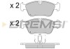 Тормозные колодки пер. BMW 3 (E36/E46) 90-09 (ATE) BREMSI BP2745 (фото 1)