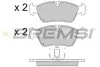 Тормозные колодки пер. BMW 3 (E36/E46) 90-09 (ATE) BREMSI BP2745 (фото 1)