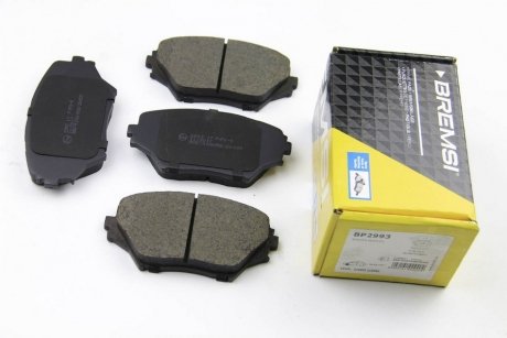 Тормозные колодки пер. Toyota RAV4 94-05 (sumitomo) BREMSI BP2993